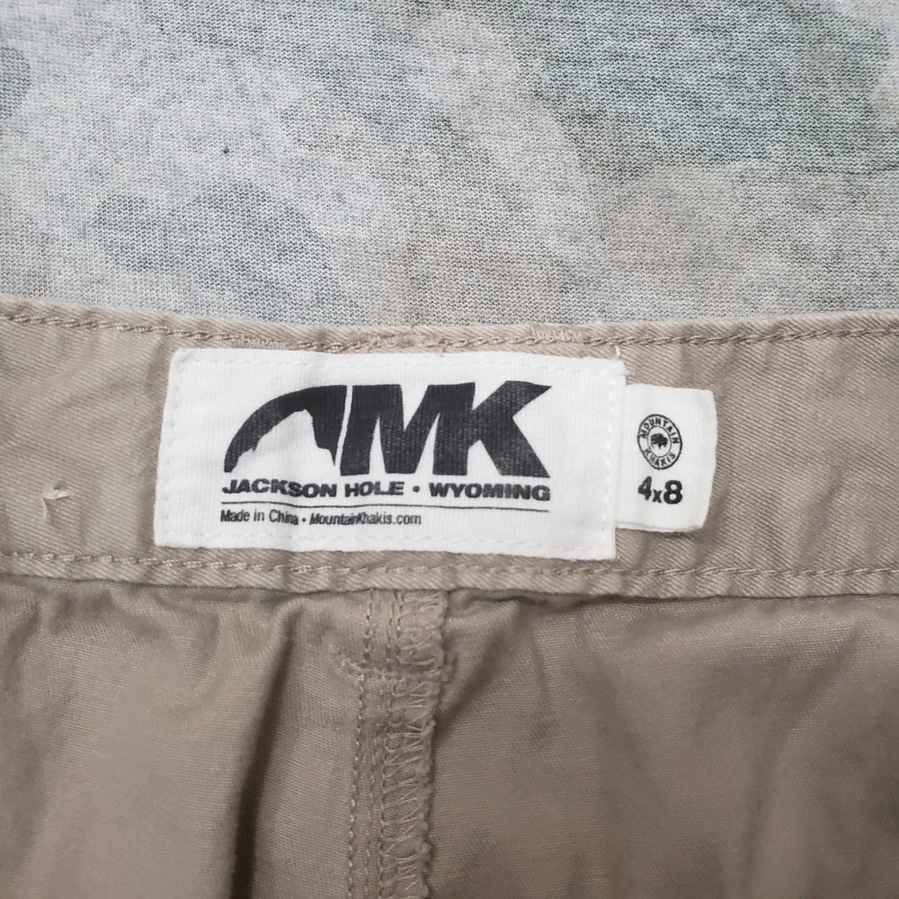 Mountain Khakis Shorts Womens 4x8 Brown Hiking Outdoor Pockets